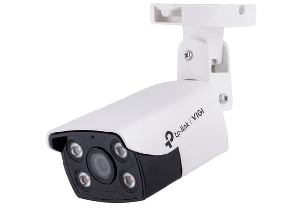 TP-Link VIGI C340, IP-säkerhetskamera, Utomhus, Kabel, Tak/vägg/stång, Svart, Vit, Projektil (form)