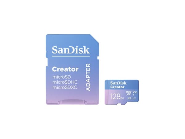 SanDisk Creator MicroSD 128GB