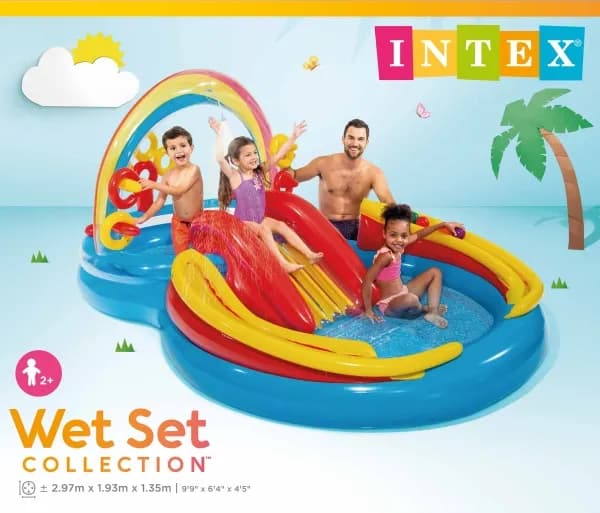 INTEX Rainbow Ring Play Center