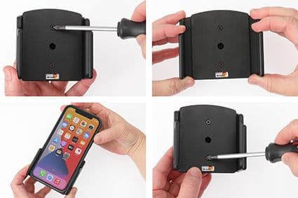 Brodit passiv hållare för iPhone 15 Pro Max justerbar (711368)