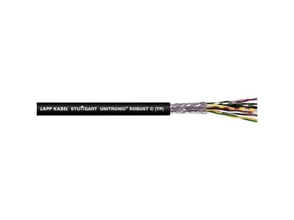 LAPP 1032131/100 Busledning UNITRONIC® ROBUST C (TP) 2 x 2 x 1 mm² Sort 100 m