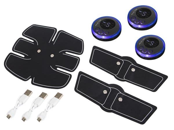 Prolink elektrostimulator EMS for mage, bein, rygg og hele kroppen