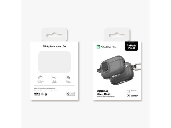 AmazingThing Minimal Case for AirPods Pro 3 - sort