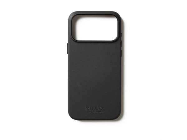 Mujjo Leather Case for iPhone 17 Pro Max - Black