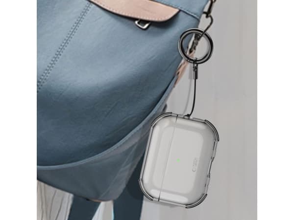 Tech-Protect Bounce-skal för AirPods Pro 3 - transparent