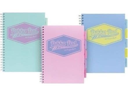 Project Book Pastel A4/100K line mix (3pcs)