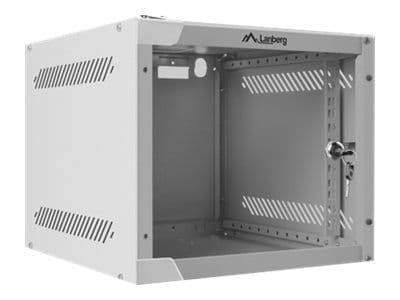 Lanberg - Rack skåp - väggmontering - grå, RAL 7035 - 4U - 10"