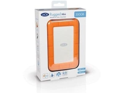 LaCie Rugged Mini - Harddisk - 5 TB - ekstern (bærbar) - USB 3.0