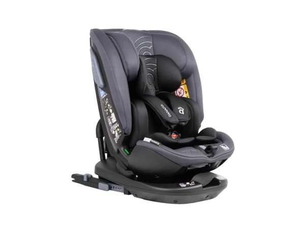 Asalvo Bilsete 40-150 cm, Panafix/Grå