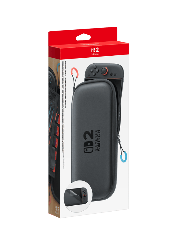 Nintendo Switch 2 Carrying Case + Screen Protector, Switch 2