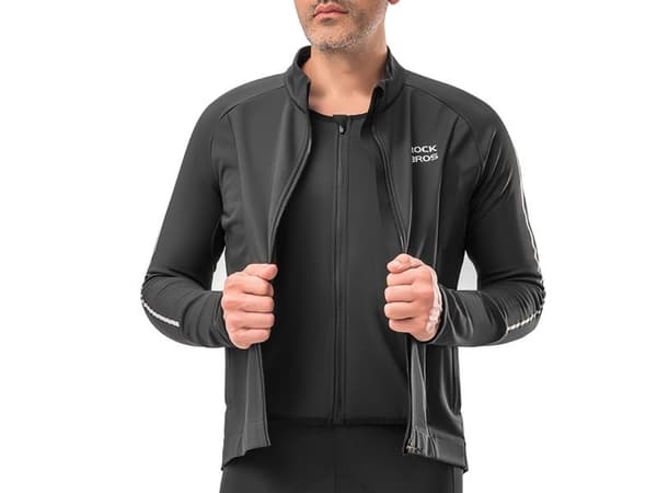 Rockbros långärmad cykeljacka höst/vinter M - svart