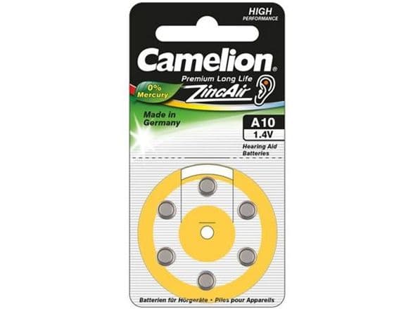 Camelion Hörapparatbatteri PR70 6 st.
