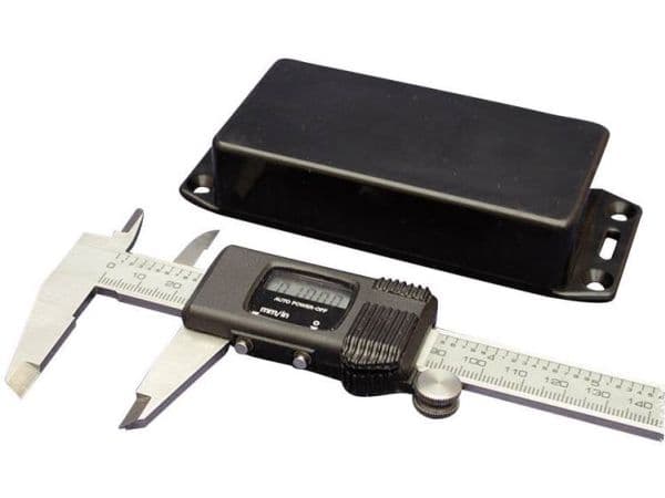 Hammond Electronics 1591LSFLBK universalkabinett 85 x 56 x 39 ABS sort 1 stk