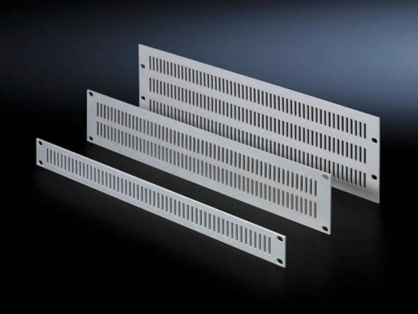Rittal 2231000, Trimpanel, Aluminium, Grå, 3 stykker