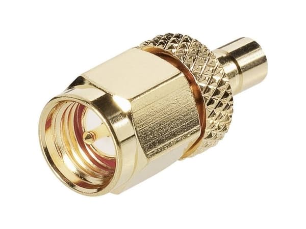 TRU COMPONENTS 1579528 SMB-sovitin SMB - SMA-liitin 1 kpl