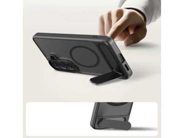 Tech-Protect MagRack MagSafe Case for Samsung Galaxy S26+ - Matte Black