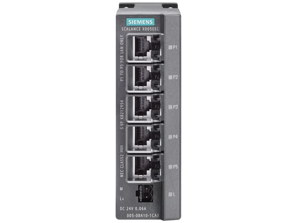 Siemens 6GK5005-0BA10-1CA3, Ohanterad