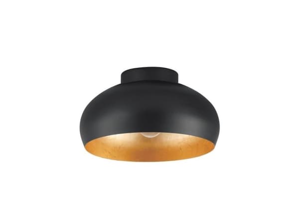 EGLO MOGANO 2 LOFT E27 Ø280 svart/gull