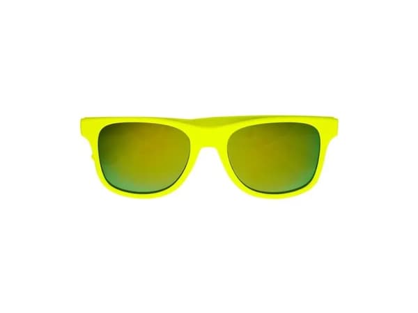 Neon gula 80-talsglasögon