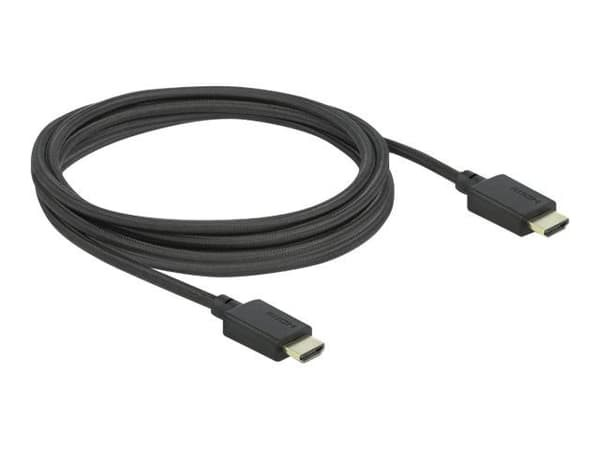 Delock HDMI med Ethernet-kaapeli - 2,5 m