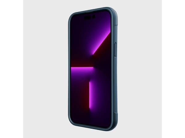 Raptic X-Doria Kopplingsfodral iPhone 14 Plus bakstycke blå