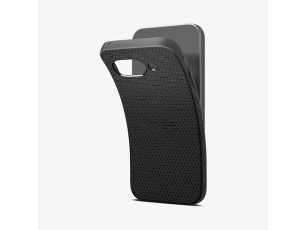 Spigen Liquid Air, Suojus, Google, Pixel 9a, 16 cm (6.3"), musta