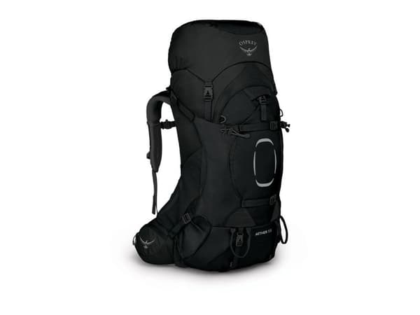 Osprey Aether 55, Sort, Hanstik, nailon, L/XL, 58 l, 2,2 kg
