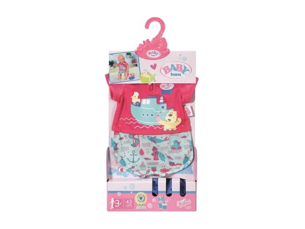 DUKKETILBEHØR - BB PYJAMAS /M SKO 43 CM