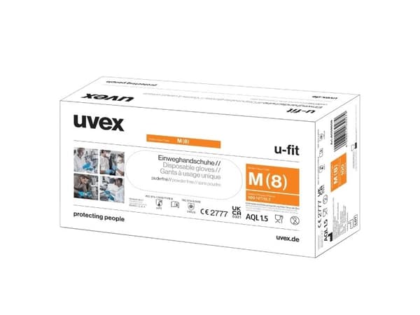Handskar UVEX U-FIT 60596, blå, storlek small