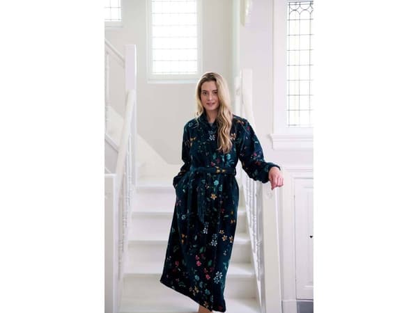 PIP Studio Pip Studio Bathrobe Les Fleurs Dark Blue L