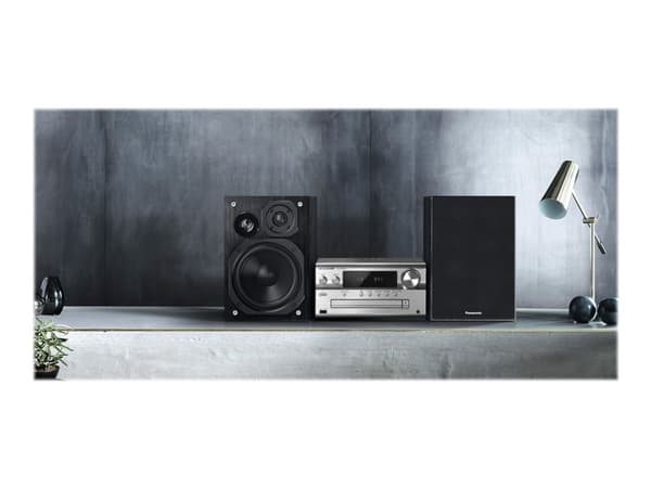 Panasonic SC-PMX94 - Ljudsystem - 2 x 60 Watt - silver