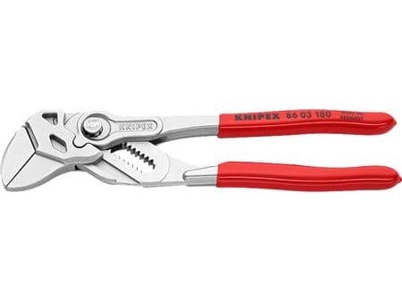 KNIPEX tangnøgle, forkromet, 180 mm