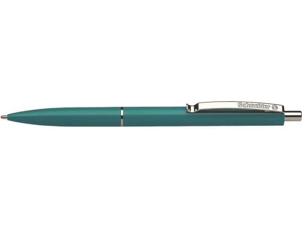 Schneider K 15 - Kulepenn - grønn - medium - retraktil