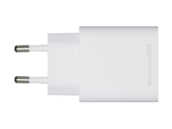 dbramante1928 re-charge - Strömadapter - 30 Watt (USB-C) - vit