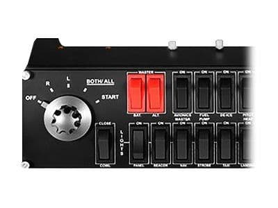 Logitech Flight Switch Panel - Instrumentpanel for flyvningssimulator - kablet - for PC