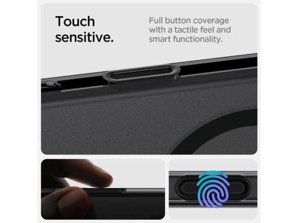 Spigen iPhone 16 Pro Max Case, Apple iPhone 16 Pro Max, Svart
