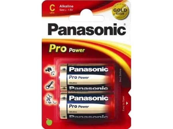 Panasonic Pro Power LR14PPG - 2 x C - Alkalisk