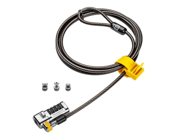 Kensington ClickSafe Universal Combination Laptop Lock - Master Coded - Sikkerhetskabellås - 1.8 m
