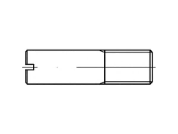 TOOLCRAFT skaftskruer M4 100 stk