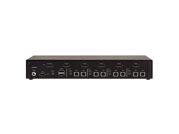 NIAP4 SECURE KVM SWITCH, Multi-viewer 4 port DP, CAC