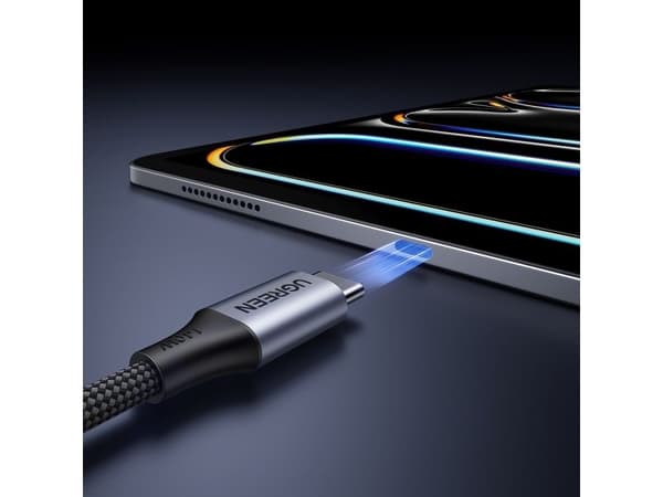 Ugreen USB-kabel 2in1 USB-C - 2xUSB-C PD 140W 2m - svart