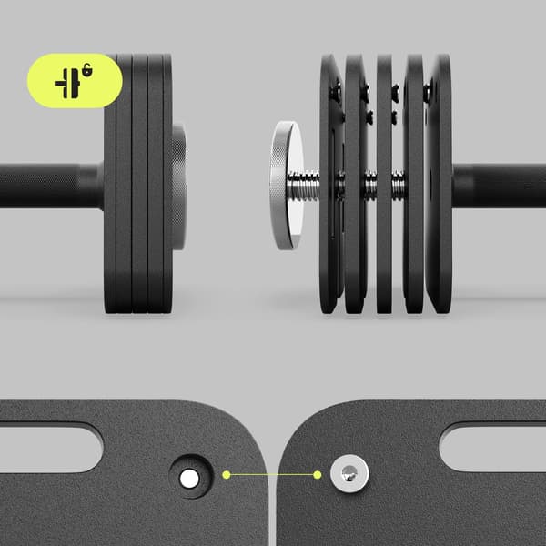 Justerbar manual SQUARE 16 kg