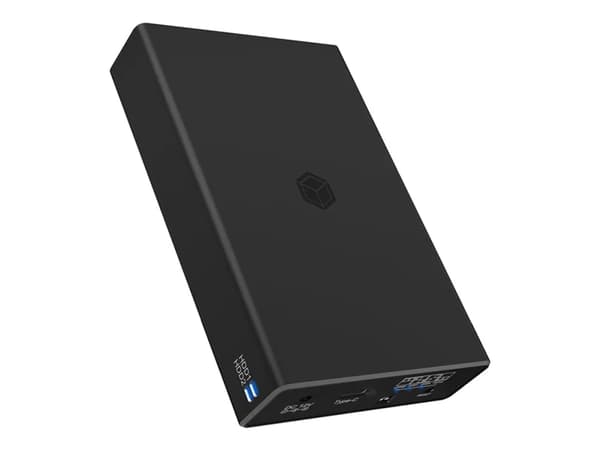 ICY BOX IB-RD2253-C31 - Harddiskarray - 2 brønner (SATA-600) - HDD - USB 3.2 Gen 2 (ekstern)
