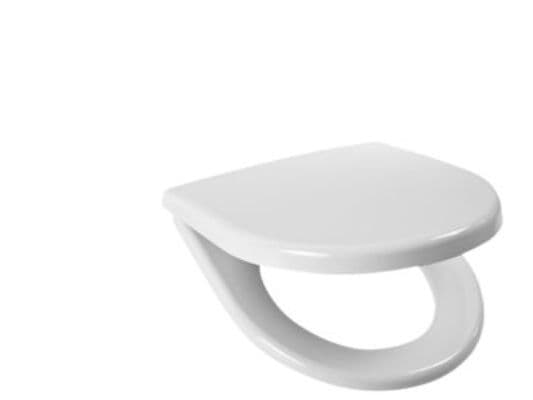 Jika Lyra plus toalettlock med fasta fästen & softclose, vit