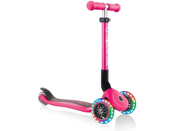 Sparkcykel Globber Junior Foldable Light, rosa 437-110