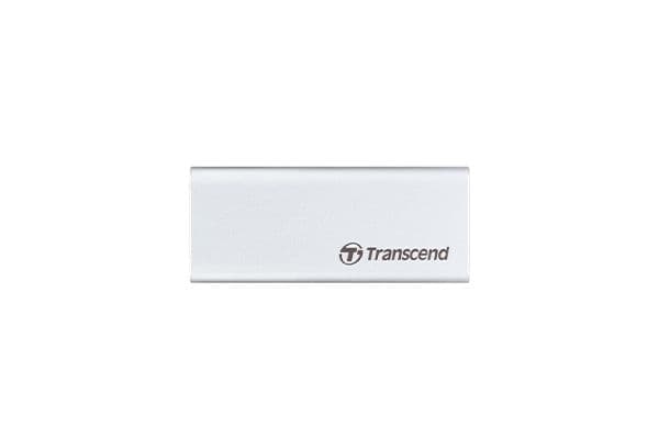 Transcend ESD260C - SSD - 250 GB - extern (bärbar) - USB 3.1 Gen 2 - silver