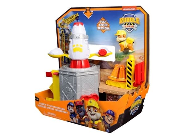 Osorterat Rubble & Crew Launch N Spin Spaceship