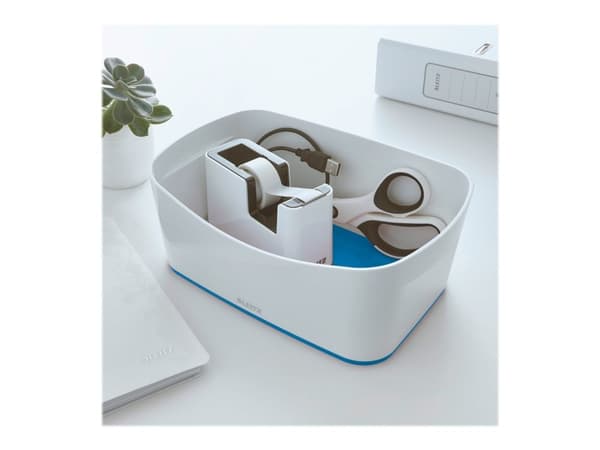 Leitz MyBox - Förvaringsbox - för A5 - blå-metallic