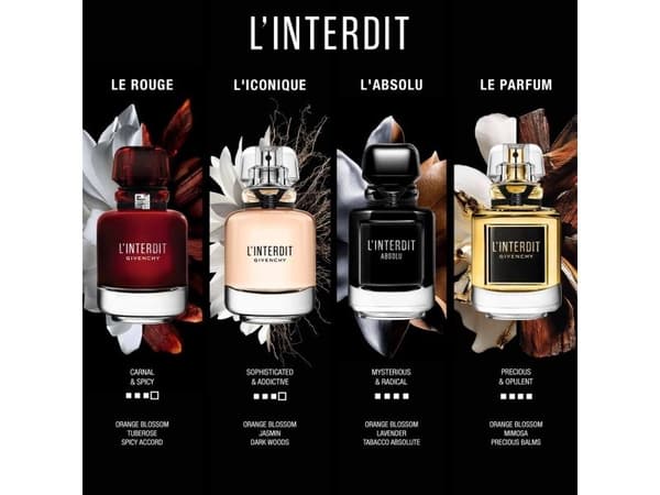 Givenchy Ladies L'Interdit Le Parfum 27 Oz