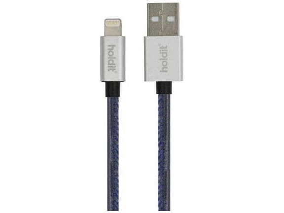 Holdit USB-A til Lightning-kabel 1 m mørkeblå (612663)